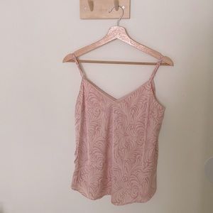 White House black market SL Vnk Charm Camj elegant swirl sepia rose size small